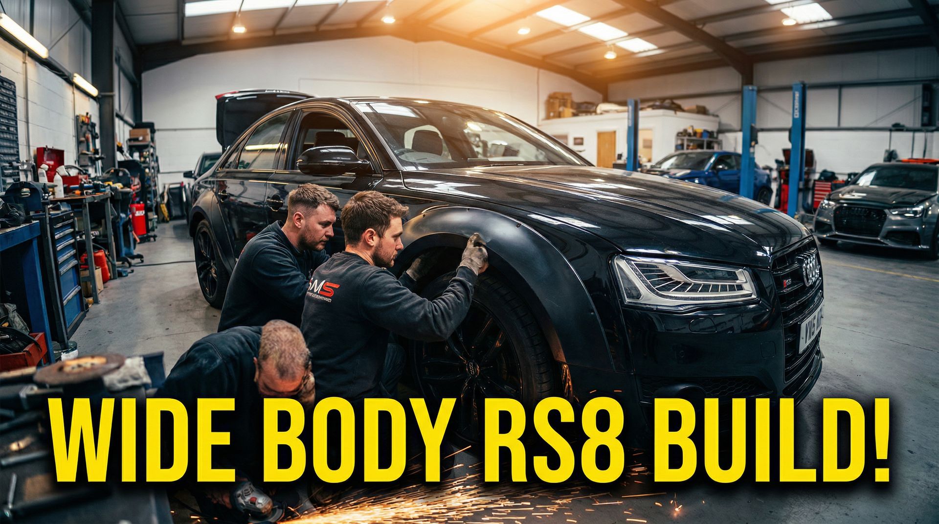 榴莲视频改装视频演示-宽体套件安装教程